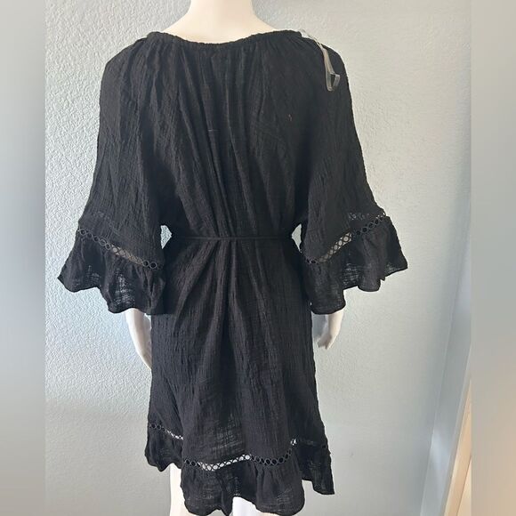 SeaFolly Black Swim Coverup or summer Dress, size small, NWOT - Picture 2 of 8
